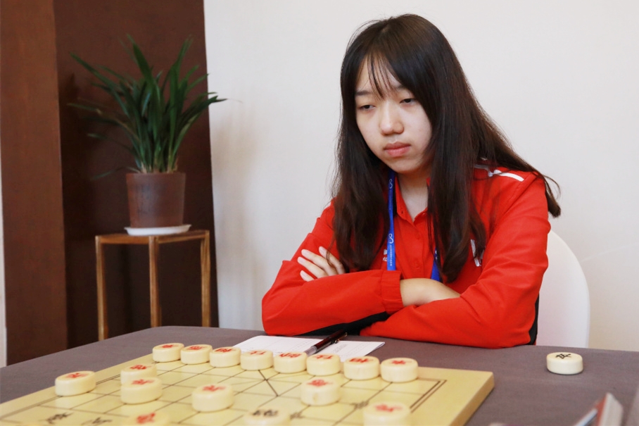 智运会金牌得主对决特写:17岁王子涵挑战女子第一人唐丹 - 广东象棋网